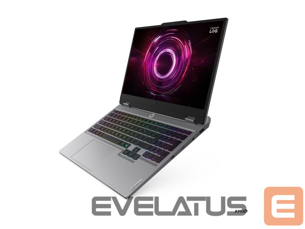Laptop computer Lenovo LOQ 15AHP10 15.6 FHD AMD R7 250/16GB/512GB/NVIDIA GF RTX 5060 8GB/WIN11 Home/ENG Backlit kbd/Luna Grey/2Y Warranty | LOQ 15AHP10 | Luna Grey | 15.6 " | IPS | FHD | 1920 x 1080 pixels | 144 Hz | Anti-glare | AMD Ryzen 7 | 250 | 16 GB | SODIMM DDR5 | NVIDIA GeForce RTX 5060 | GDDR7 | 8 GB | Windows 11 Home | 802.11ax | Bluetooth version 5.3 | Keyboard language US international | Keyboard backlit | Warranty 24 month(s) | Battery warranty 12 month(s)