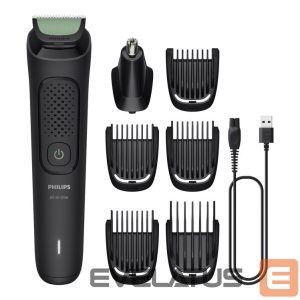 Plaukų kirpimo mašinėlė Philips  Trimmer | MG3920/15 Series 3000 All-in-One | Cordless | Number of length steps 7 | Black 