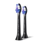 Toothbrush Philips  Replacement brush heads | HX6052/88 Sonicare Sensitive | Heads | For adults | Number of brush heads included 2 | Black 