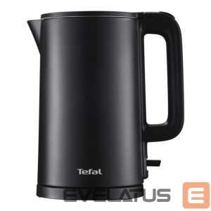 Teapot TEFAL  | KO1408E0 Thermo Protect | Kettle | Electric | 1500 W | 1.5 L | Stainless steel/Plastic | 360° rotational base | Black 