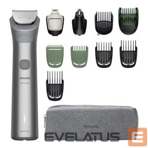 Plaukų kirpimo mašinėlė Philips  Trimmer | MG5941/15 Series 5000 All-in-One | Cordless | Wet & Dry | Number of length steps 13 | Light Grey 