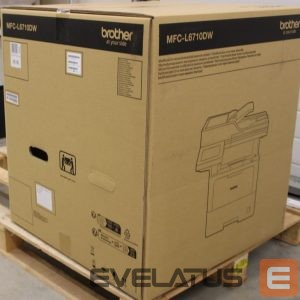 Printer Brother  SALE OUT.  MFC-L6710DW All-In-One Mono Laser Printer with Fax |  All-In-One | MFC-L6710DW | Laser | Mono | Multicunction Printer | A4 | Wi-Fi | Grey | DAMAGED PACKAGING 