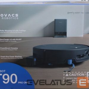 Vacuum cleaner Ecovacs  SALE OUT.  DEEBOT T90 PRO OMNI BLACK Vacuum cleaner, Robot, Wet&Dry, 30800Pa,  TruEdge 3.0, AIVI 3D 3.0, 4000 mAh, Black + Auto-empty |  Robotic Vacuum Cleaner | DEEBOT T90 PRO OMNI | Wet&Dry | Operating time (max) 350 min | Li-Ion | 4000 mAh | Dust capacity 0.25 L | 30000 Pa | Black | SCRATCHED ITEM PART, DEMO 