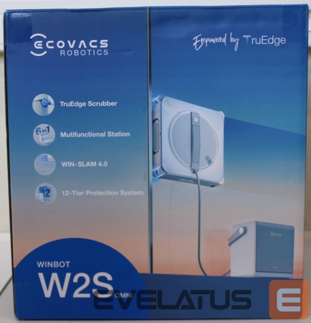 Laptop computer Ecovacs SALE OUT. | Window Cleaning Robot | WINBOT W2S OMNI | Corded | 8000 Pa | White | SCRATCHED ITEM, REMOVED SOCKET COVER
