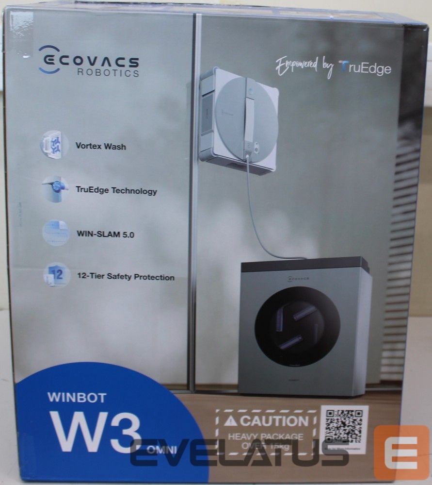 Laptop computer Ecovacs SALE OUT. | Window Cleaning Robot | WINBOT W3 OMNI | Corded/Cordless | 8000 Pa | White/Silver | DAMAGED INNER PACKAGING, SCRATCHED ITEM