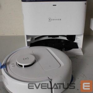 Vacuum cleaner Ecovacs  SALE OUT.  DEEBOT mini Vacuum cleaner, Robot, Wet&Dry, ZeroTangle Technology, Agile Navigation, White/Blue + Auto-empty station |  Robotic Vacuum Cleaner | DEEBOT mini BLUE | Wet&Dry | Li-ion | 3200 mAh | Dust capacity 1.8 L | 8000 Pa | White/Blue | DAMAGED PACKAGING, UNPACKED 