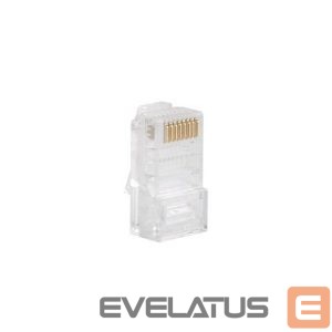 Converter Lanberg  Plug RJ45 CAT.5E UTP plug 8P8C, 100 pcs | PLU-5000 | Transparent 