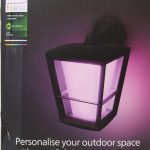 Desc lamp Philips Hue  SALE OUT. |  WCA Econic Outdoor Wall Lantern | 15 W | 2000-6500 Hue White Colour Ambiance | DAMAGED PACKAGING | 24 month(s) 