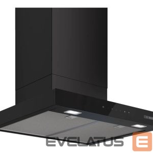 Built-in cooker hood Bosch  DWB67DN60 Wall-mounted Extractor Hood, A, Width 60 cm, Max extraction power in intensive mode 699 m3/h, Matte Black | 