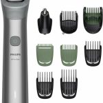 Plaukų kirpimo mašinėlė Philips  All-in-One Hair trimmer | MG5931/15 Series 5000 | Cordless | Number of length steps 13 | Step precise 0.5 mm | Light gray 