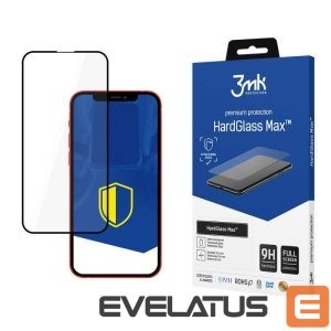 Protective glass 3MK Xiaomi Redmi Note 11s / 11 4G Black -  HardGlass Max 