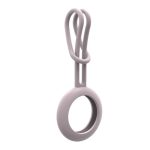 Smart tag accessories iLike  AirTag Silicone Keychain Loop Case Pink