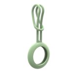 Smart tag accessories iLike  AirTag Silicone Keychain Loop Case Green