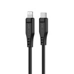 Cable Acefast Apple Lightning to Type-C 1.2m 30W 3A MFI Cable Black