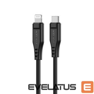 Cable Acefast Apple Lightning to Type-C 1.2m 30W 3A MFI Cable Black