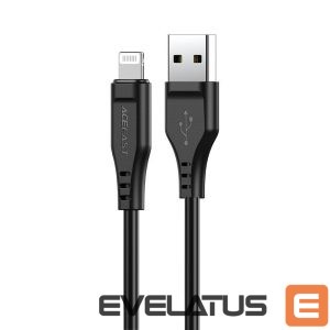 Cable Acefast Apple Lightning to USB 1.2m 2.4A MFI Cable Black