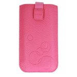 Case universal pocket iLike Universal Leather Pocket Case XL Rose