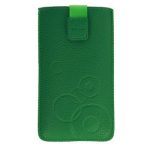 Case universal pocket iLike Universal Leather Pocket Case XL Green