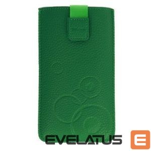 Case universal pocket iLike Universal Leather Pocket Case XL Green