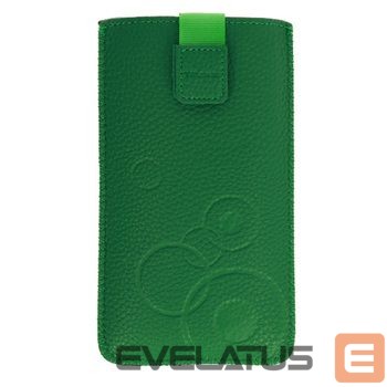 Case universal pocket iLike Universal Leather Pocket Case XL Green