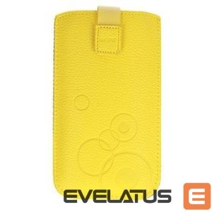 Case universal pocket iLike Universal Leather Pocket Case XL Yellow