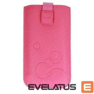 Case universal pocket iLike Universal Leather Pocket Case XL Fuchsia