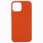 Back panel cover Evelatus Apple iPhone 13 Pro Max Premium Soft Touch Silicone Case Orange