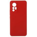 Back panel cover Evelatus Xiaomi 12 Pro Premium Soft Touch Silicone Case Red