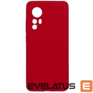Back panel cover Evelatus Xiaomi 12/12x Premium Soft Touch Silicone Case Red
