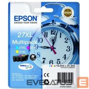 Printer accessories EPSON  Cartridge Multipack  T2715  Ink Cartridge, 1 x Cyan, 1 x Magenta and 1 x Yellow Cartridge 