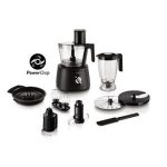 Mixers and blenders Philips  Avance Collection Food processor Black, 1000 W, Number of speeds 12, 2.2 L 