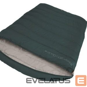Other goods Easy Camp  Moon 200 Double, Sleeping Bag,  220 x 150 cm, 2 way open - auto lock, L-shape, Teal 