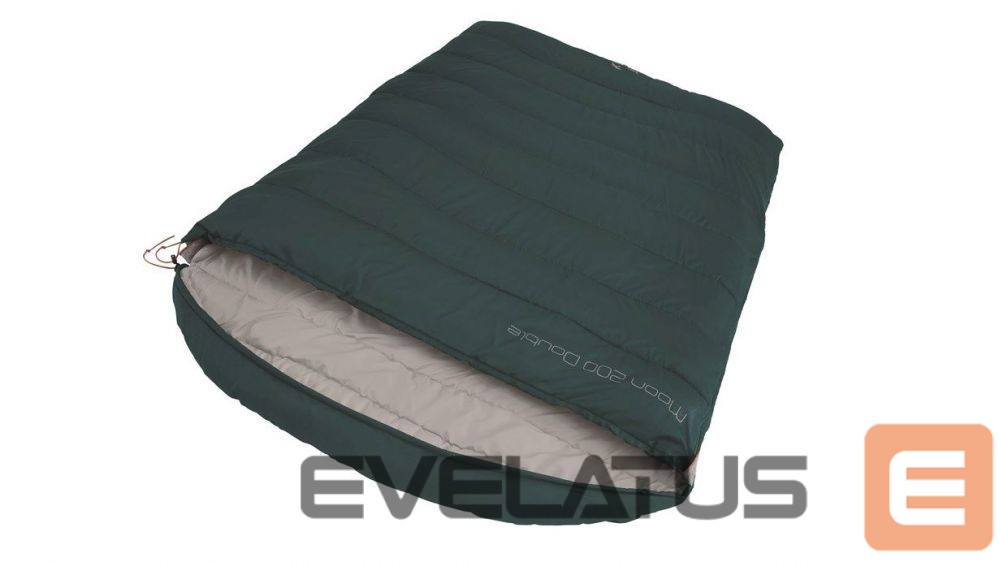 Other goods Easy Camp Moon 200 Double, Sleeping Bag, 220 x 150 cm, 2 way open - auto lock, L-shape, Teal