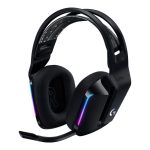 Wired headphones Logitech  Belaidės Žaidimų ausinės  G733, LIGHTSPEED, RGB, Juodos 
