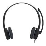 Wired headphones Logitech  TECH H151 Stereo Headset Black