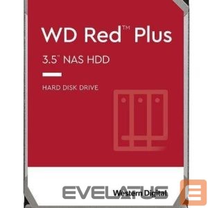 Hard drive HDD Western Digital  HDD||Red Plus|4TB|SATA|256 MB|5400 rpm|3,5"|WD40EFPX 