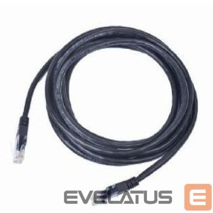 Commutator Gembird  PATCH CABLE CAT5E UTP 1M/BLACK PP12-1M/BK 