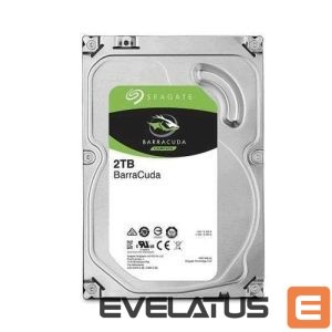 Hard drive HDD SeaGate  HDD||Barracuda|2TB|SATA 3.0|256 MB|7200 rpm|Discs/Heads 1/2|3,5"|ST2000DM008 