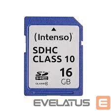 Other Computer Accessory Intenso  MEMORY SDHC 16GB C10/3411470 