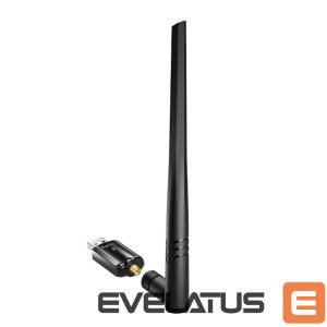 Routers Cudy  WU1400 AirMax AC1300 Dual Band WiFi USB Adapter USB 3.0 Detachable Antenna High Gain Black 