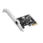Commutator Cudy  PE10 NetPro Gigabit Ethernet PCIe Adapter Realtek Chipset Auto MDI MDIX Black 