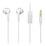 Wired headphones Samsung  EHS61ASFWE Universal Original Stereo 3.5mm Headset with Cable 1.2m Microphone White (OEM) 
