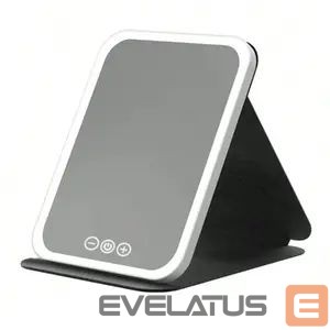 Another product iWear  Foldable Makeup Mirror with Tricolour frame back light & Intelligent touch screen 15x21.3cm 