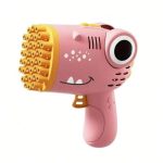 Toys iLike  Bubble Gun 40 hole Soap Bubble Gun with bottle holder for Indoor Kids Party & Outdoor Games 