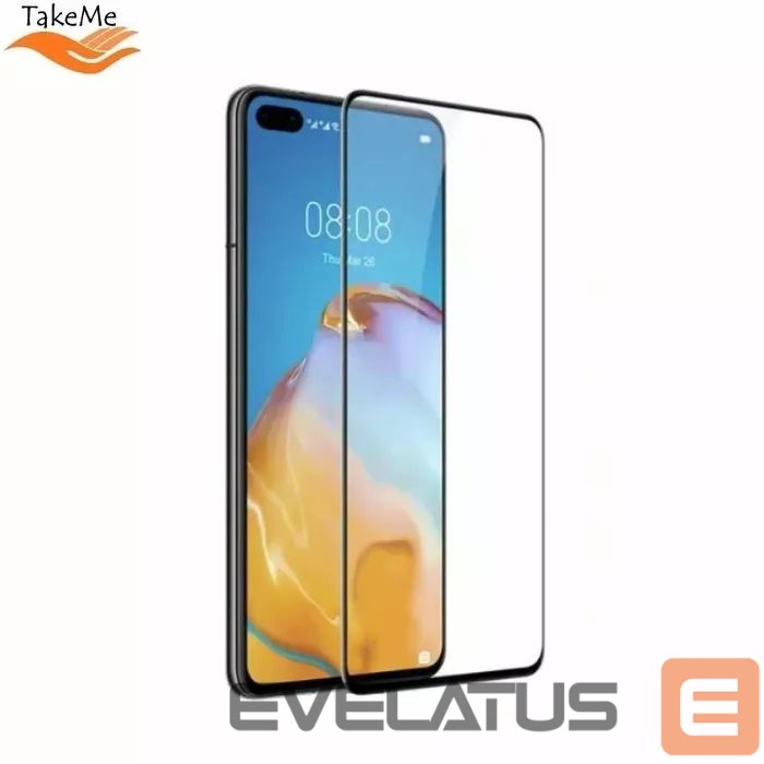 Protective glass TakeMe - Huawei P40 HARD Ceramic Full Surface Screen Protector Glass