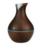 Another product IVY  D2 3in1 Aroma Diffuser - Humidifier - 1.5W Night atmosphere USB lamp 11cm / 300ml Dark Wood 