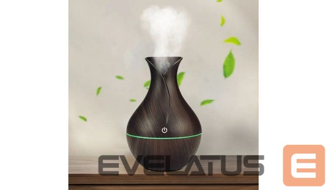 Another product IVY D2 3in1 Aroma Diffuser - Humidifier - 1.5W Night atmosphere USB lamp 11cm / 300ml Dark Wood