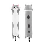 Toys iLike  Plush Cat Soft Toy Laid Down Animal Mascot Hug Pillow for Children & Adults 