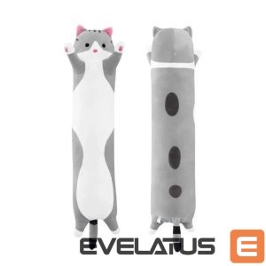 Toys iLike  Plush Cat Soft Toy Laid Down Animal Mascot Hug Pillow for Children & Adults 