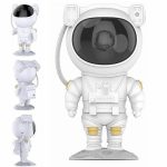 LED Spotlight iLike  A1 Astronout 360 degree Rotate Head Star Sky & Nebula projector with Remote 